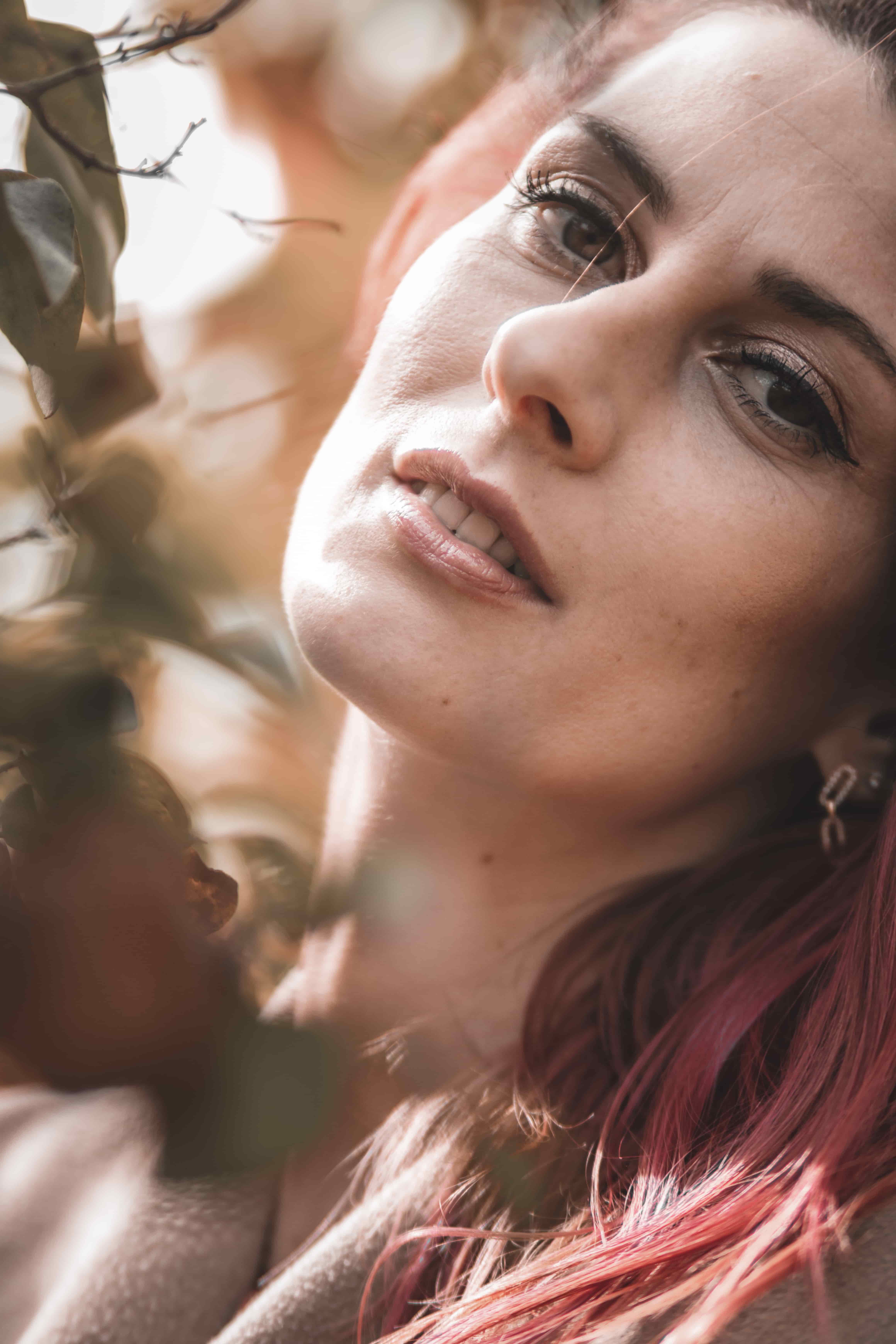 Minimalistische Portraitfotografie
